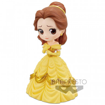 Disney Q Posket Mini figúrka Belle A Normal Color Version 14 cm